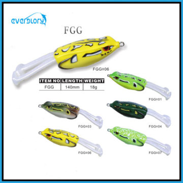 Señuelo New Frog Yellow / Green Point (140 mm / 18 g)